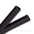 Double split flexible conduit corrugated